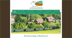 Desktop Screenshot of jonsberg-huetten.de